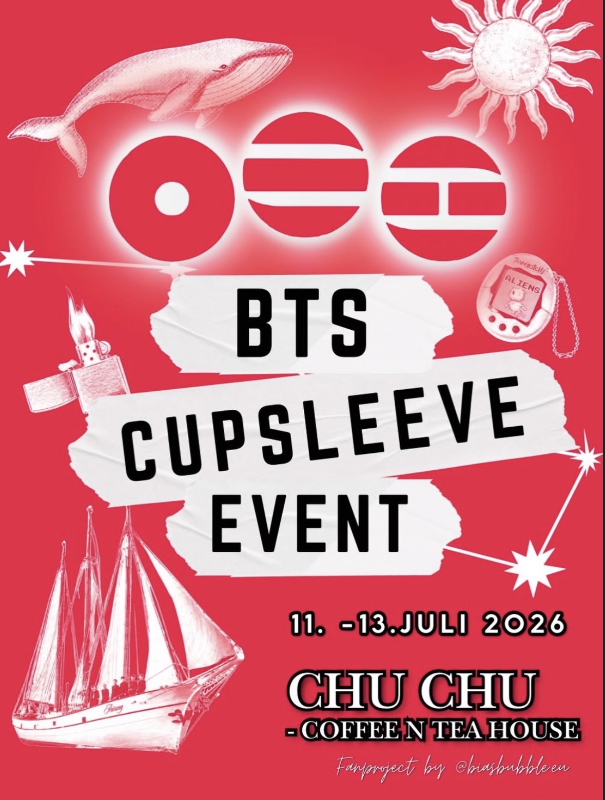 BTS Cupsleeve Event Poster